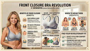 The Front-Closure Bra Revolution: Why More Women Are Making the Switch - Bee Worths