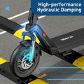 Hiboy X300 Electric Scooter, 700W Peak Motor, 12″ Pneumatic Tires, 23 Mph & 38 Miles Range, Folding Commuter Electric Scooter for Adults - image 4