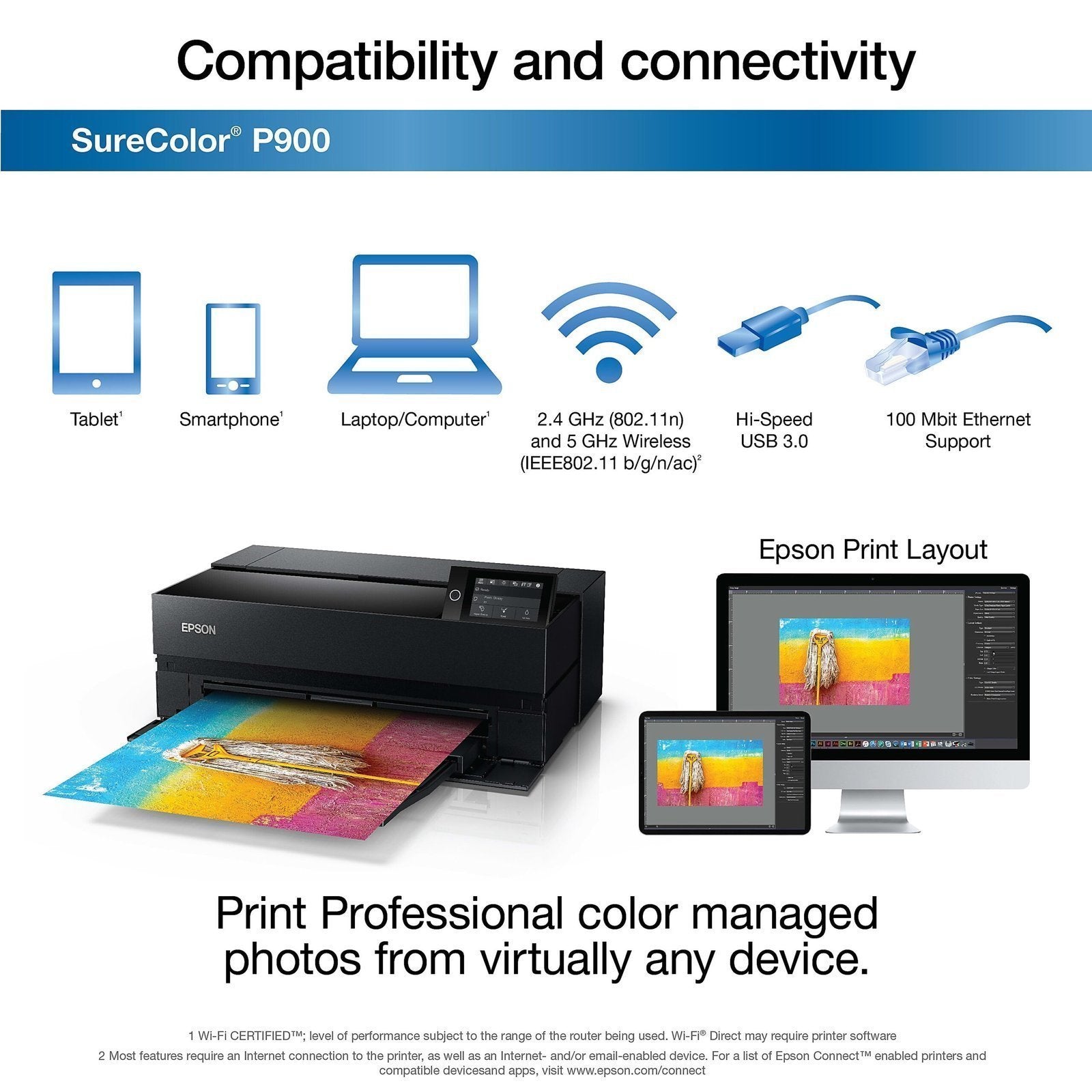Epson SureColor P900 17″ Inkjet Printer - image 3