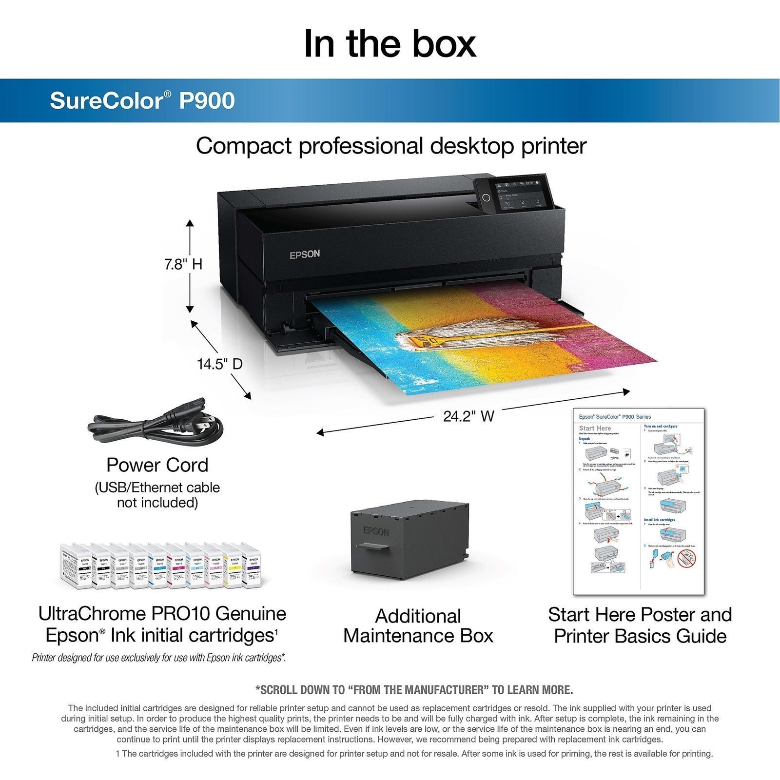 Epson SureColor P900 17″ Inkjet Printer - image 4