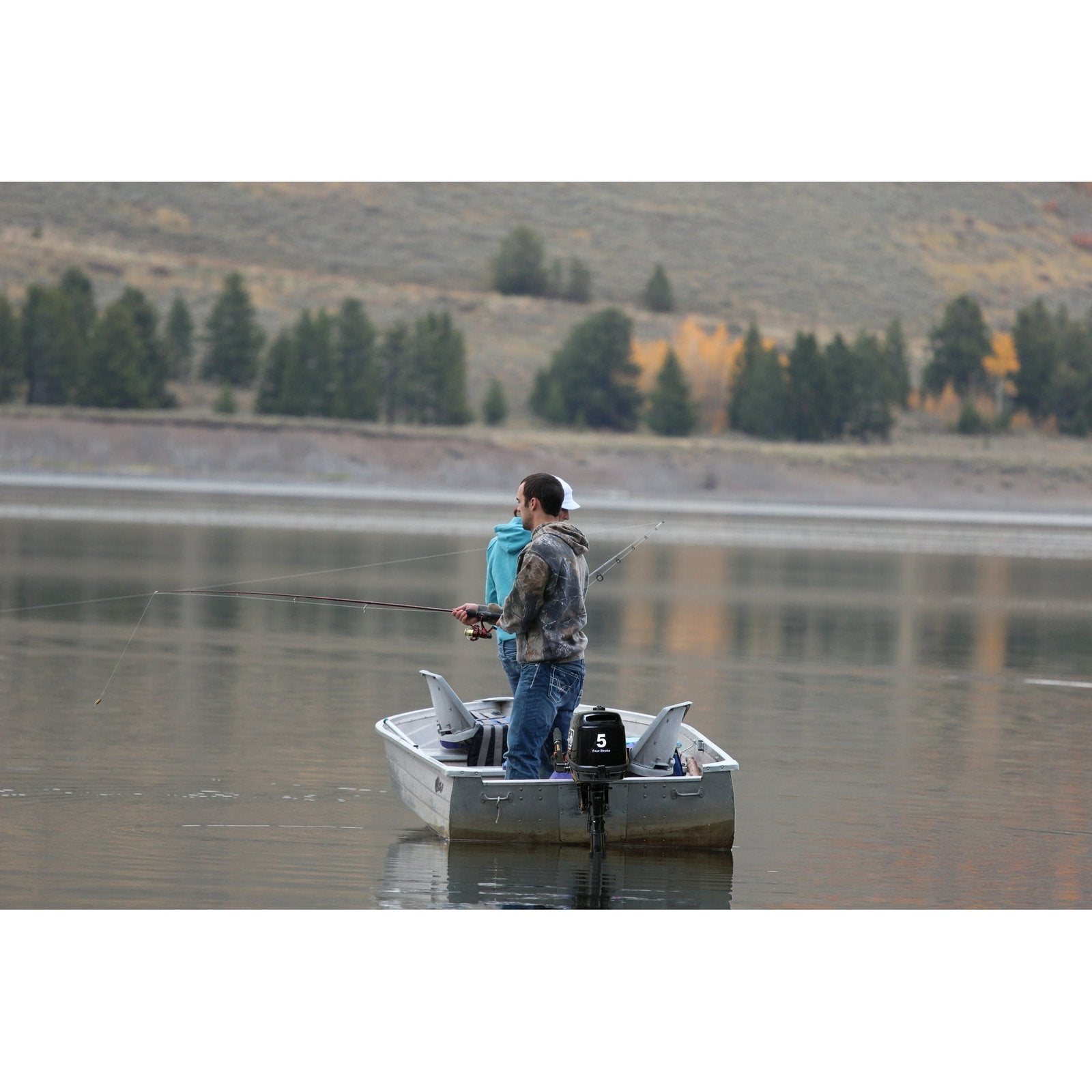 Coleman Powersports 5 HP 4 Stroke Outboard Boat Motor with Easy Pull Start F5BMS - image 3