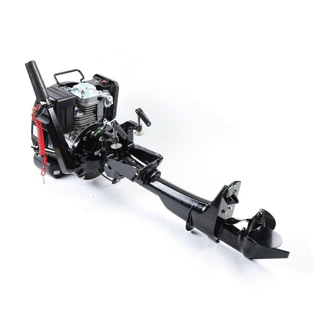 Hangkai Water Cooled 2 Stroke 6HP Outboard Motor Petrol Powered Engine - image 3