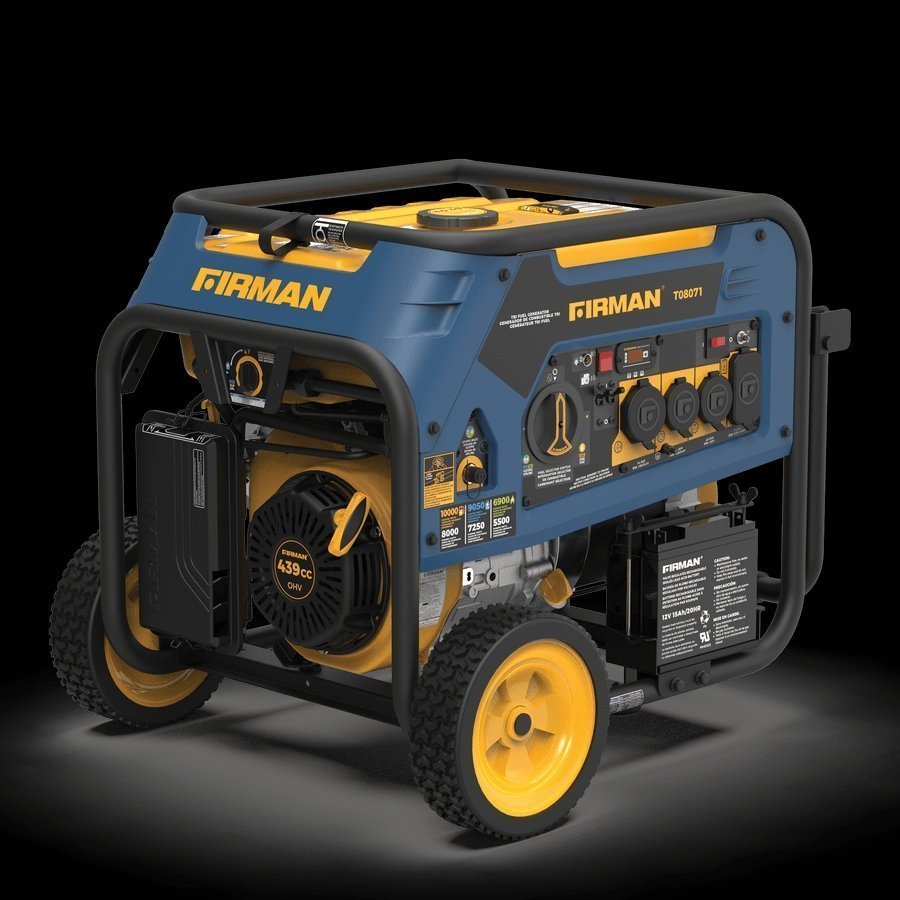 Generator 8000W/ 10,000W Tri Fuel Electric Start 120V/240V with Wheel Kit - image 5