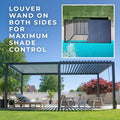 Backyard Discovery Sarasota Louvered Pergola - image 3
