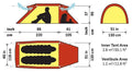 Hilleberg Nammatj 2 Tent - Bee Worths