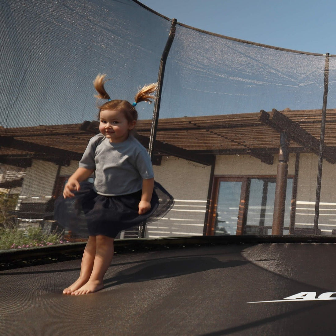 Acon Air 12ft Round Trampoline with Premium Net and Ladder