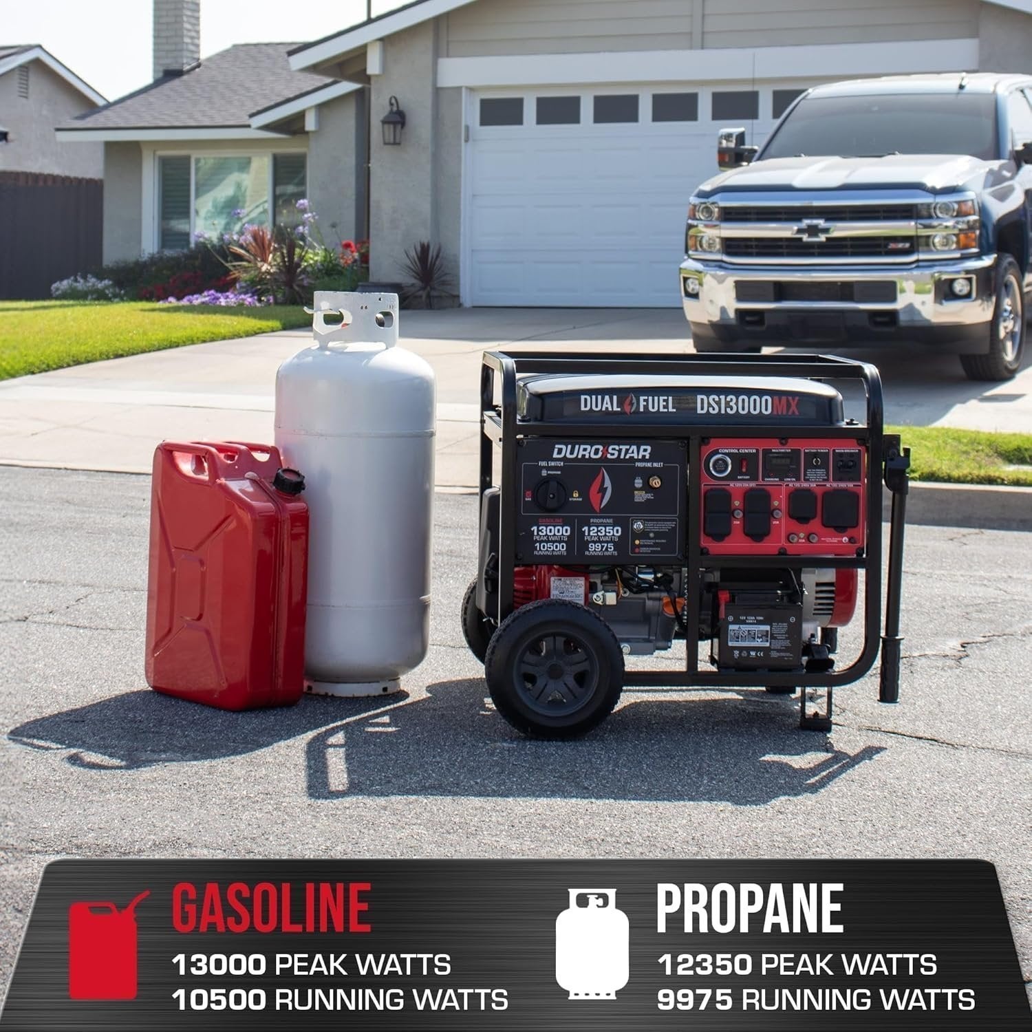 DuroMax DS13000MX Dual Fuel Portable Generator - image 2