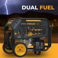 Firman H07553 7500/9400W Dual Fuel Generator - image 4
