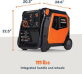 Generac iQ5200 5200W Dual Fuel Portable Inverter Generator - image 3