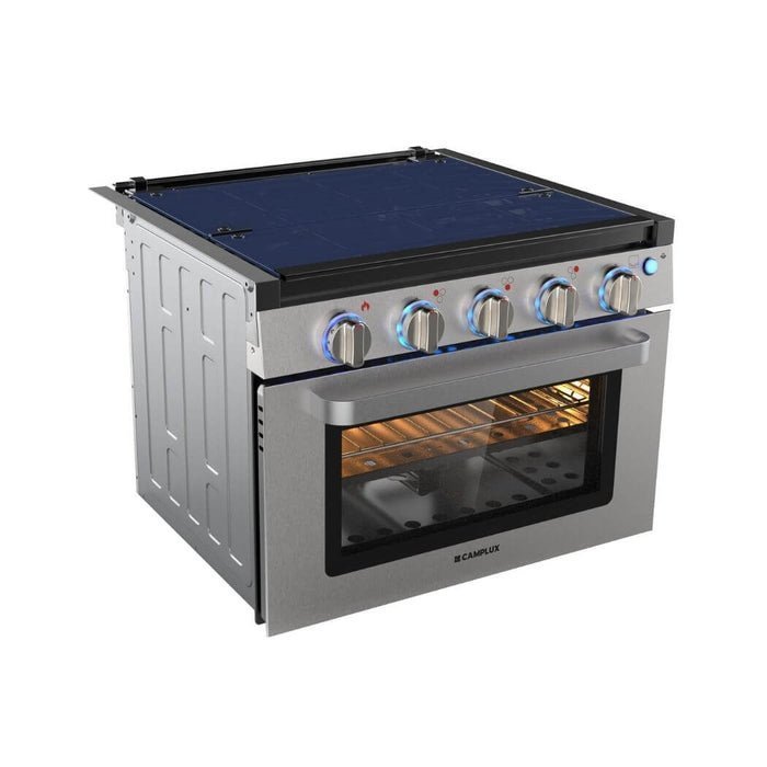 Camplux 17″ RV Oven with 3 Burners Cooktop - image 2