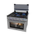 Camplux 17″ RV Oven with 3 Burners Cooktop - image 3