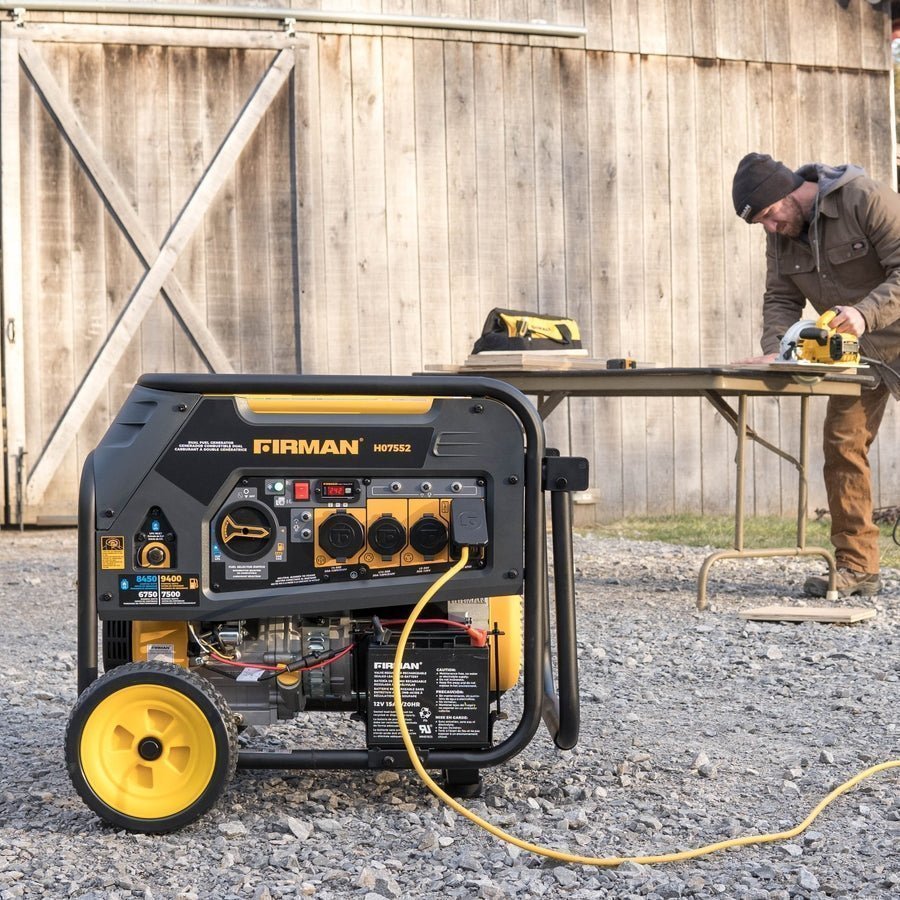 Firman H07552 9400W Dual Fuel Generator - image 3