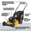 DEWALT 21″ 163cc Self-Propelled Lawn Mower - image 3