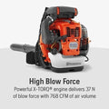 Husqvarna 570BTS Gas Backpack Leaf Blower - Bee Worths