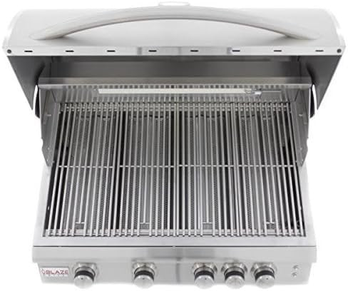 Blaze 32 Inch 4-Burner LTE Gas Grill with Rear Burner and Built-in Lighting System - image 2