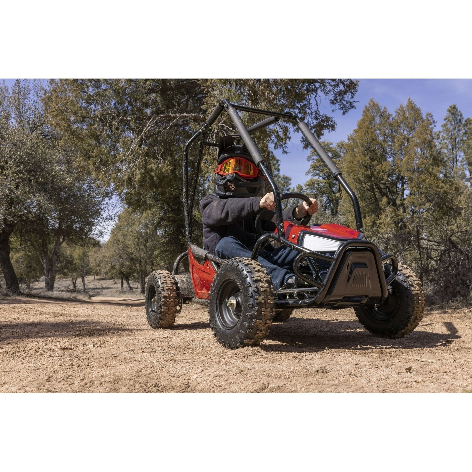 Coleman Powersports GK100 One-Seater Go Kart - image 4