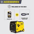Champion 4,500-Watt Portable Dual Fuel Inverter Generator 200991 - image 3