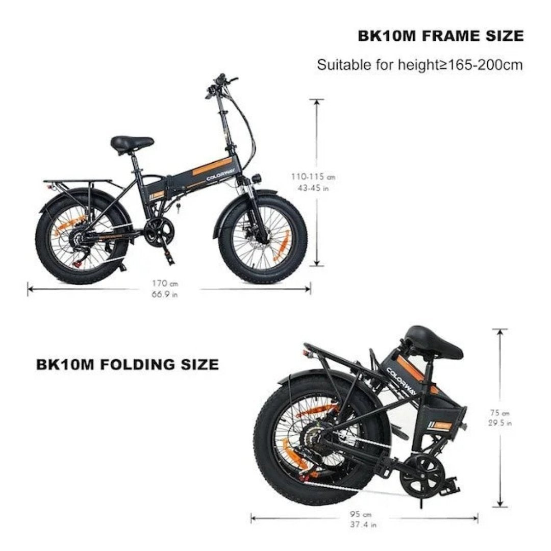Colorway ORANGE Electric Bike - image 3