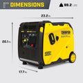 Champion 4,500-Watt Portable Dual Fuel Inverter Generator 200991 - image 4