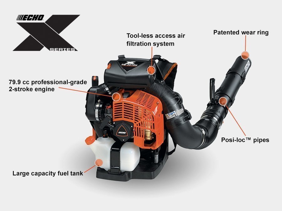 ECHO X Series Backpack Blower PB-9010H - image 3