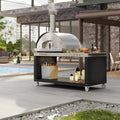 Fontana Forni Mangiafuoco Wood-Fired Pizza Oven – Stainless – FTMF-S - image 2