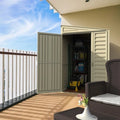 DuraMax Building Products 4-ft x 8-ft Sidemate Off-white Lean-to Vinyl Storage Shed - image 9
