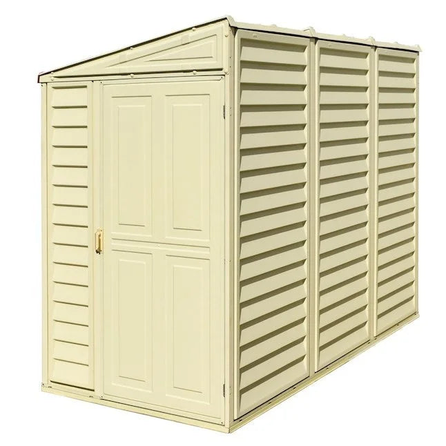 DuraMax Building Products 4-ft x 8-ft Sidemate Off-white Lean-to Vinyl Storage Shed - image 6