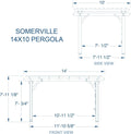 Backyard Discovery Somerville Pergola - image 5