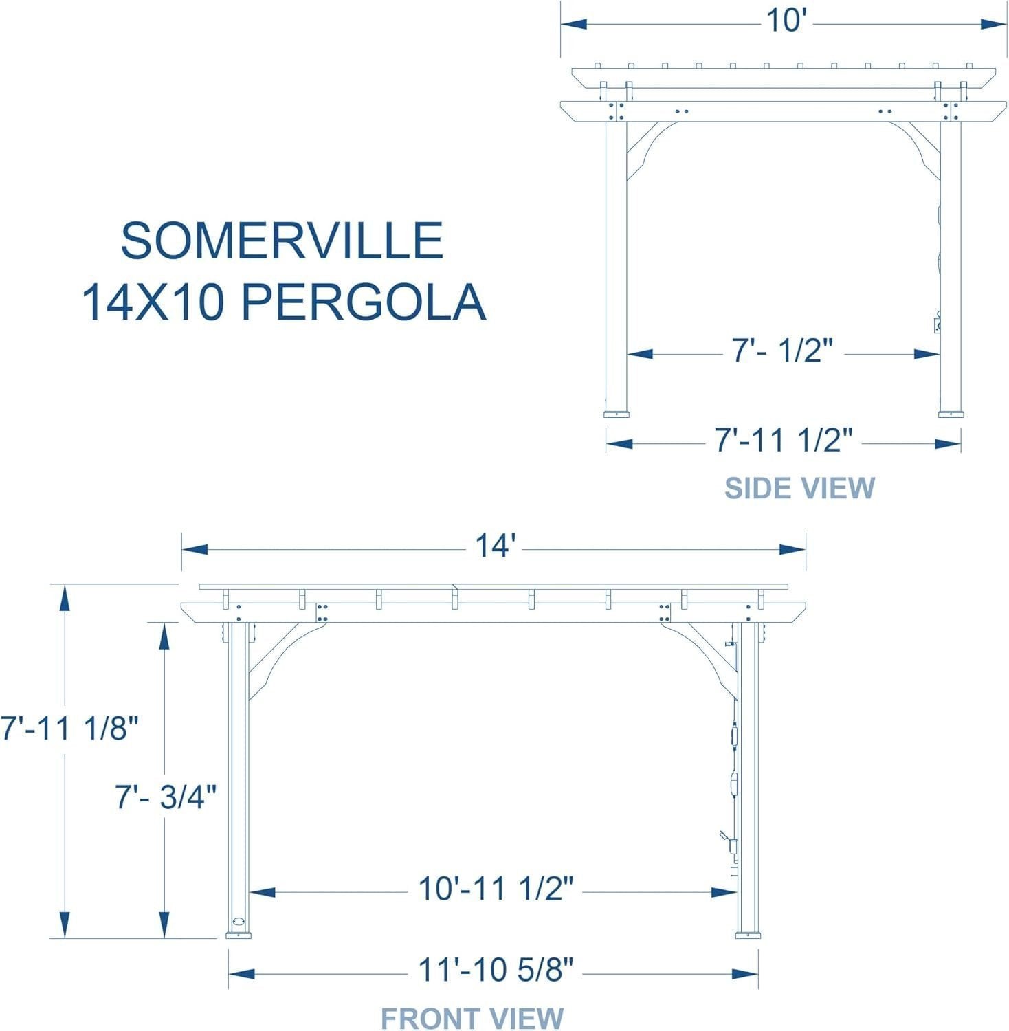 Backyard Discovery Somerville Pergola - image 5