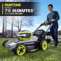 40V HP Brushless 21″ Self-Propelled Multi-Blade Mower Kit - image 3