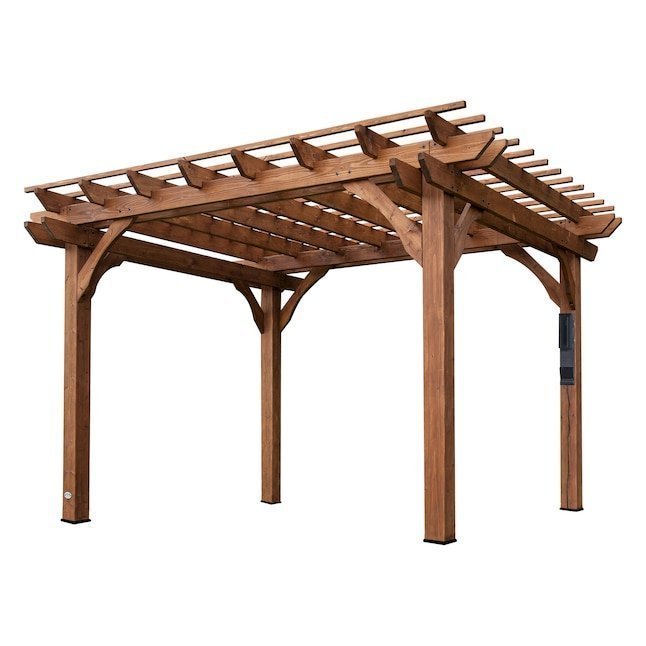 Backyard Discovery 10′ x 12′ Cedar Pergola