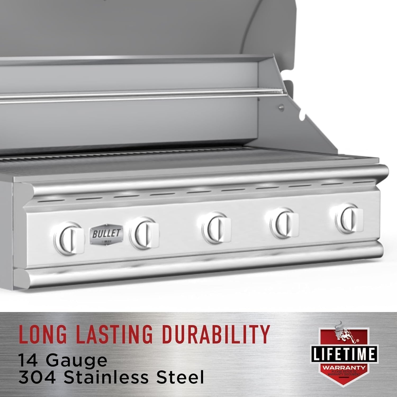 Bull Outlaw 30 inch 4 Burner Built in Natural Gas Grill - image 3