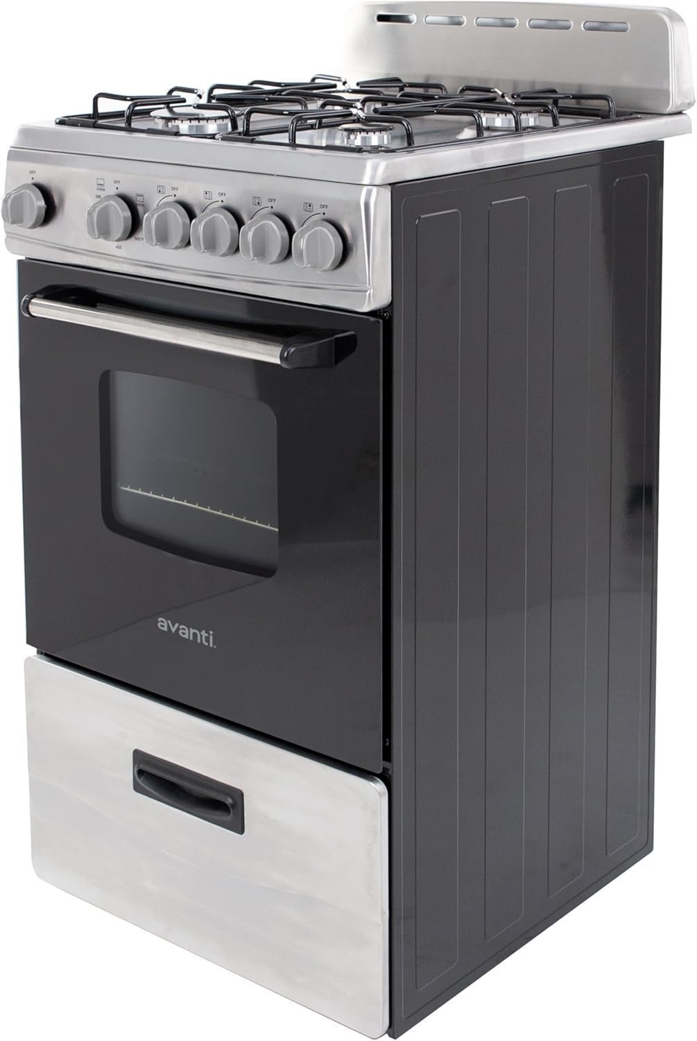 Avanti GR2013CSS 20″ Freestanding Gas Range - image 3