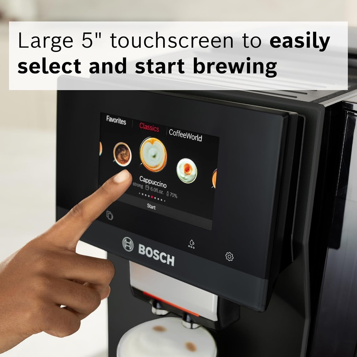 Bosch 800 Series VeroCafe Fully Automatic Espresso Machine - image 5