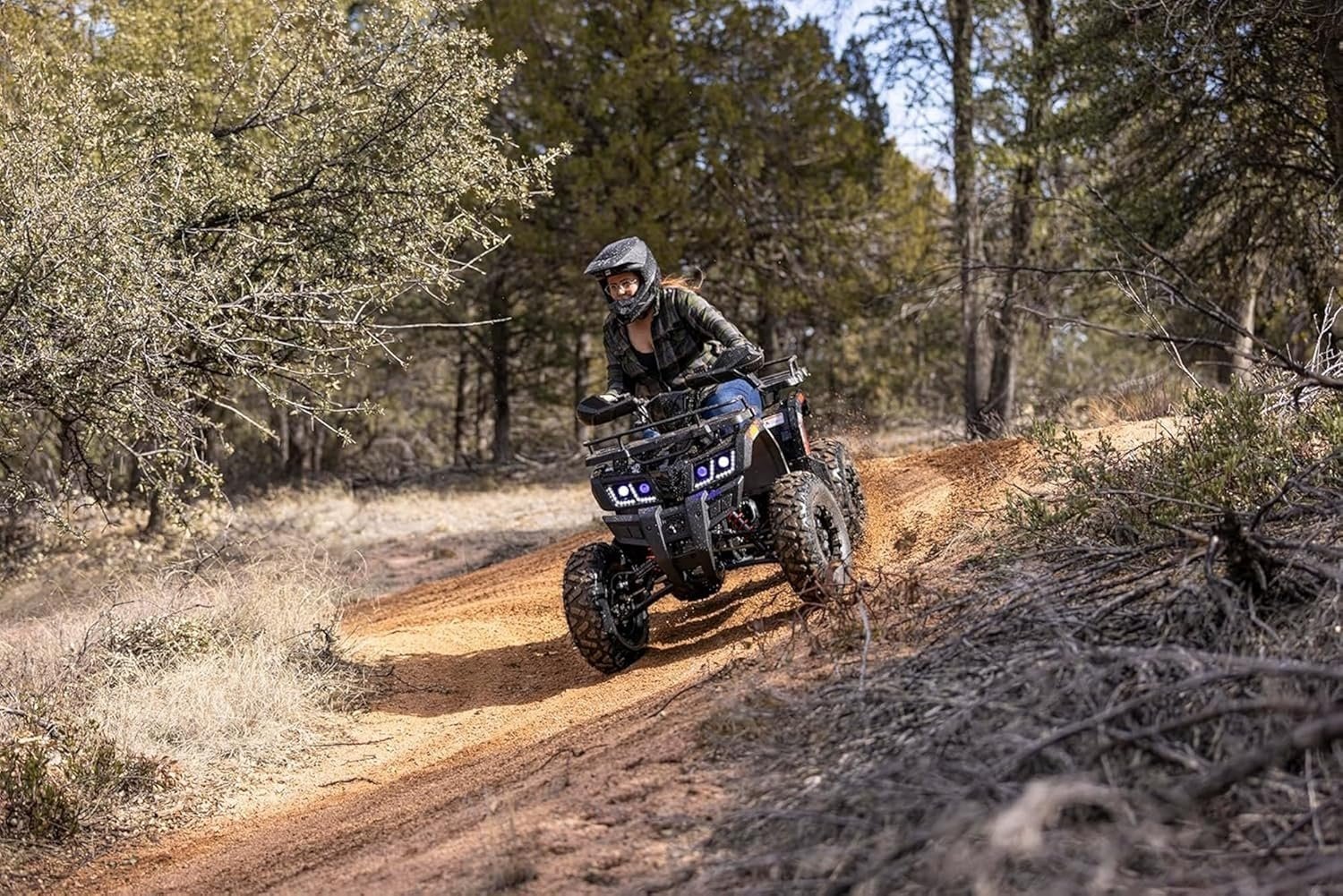 Coleman Powersports AT200R 169cc Gas Powered Adult ATV - image 3