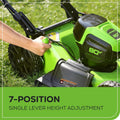 Greenworks 80V 21″ Cordless Self-Propelled Lawn Mower - image 3