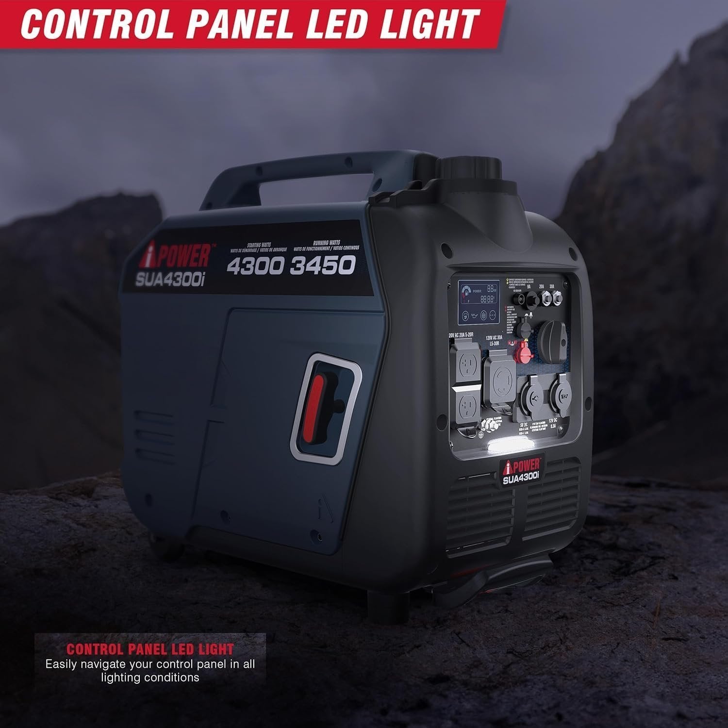 A-iPower 4300-Watt Inverter Generator - image 5