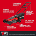 CRAFTSMAN V20 Lawn Mower, Push Mower - image 2