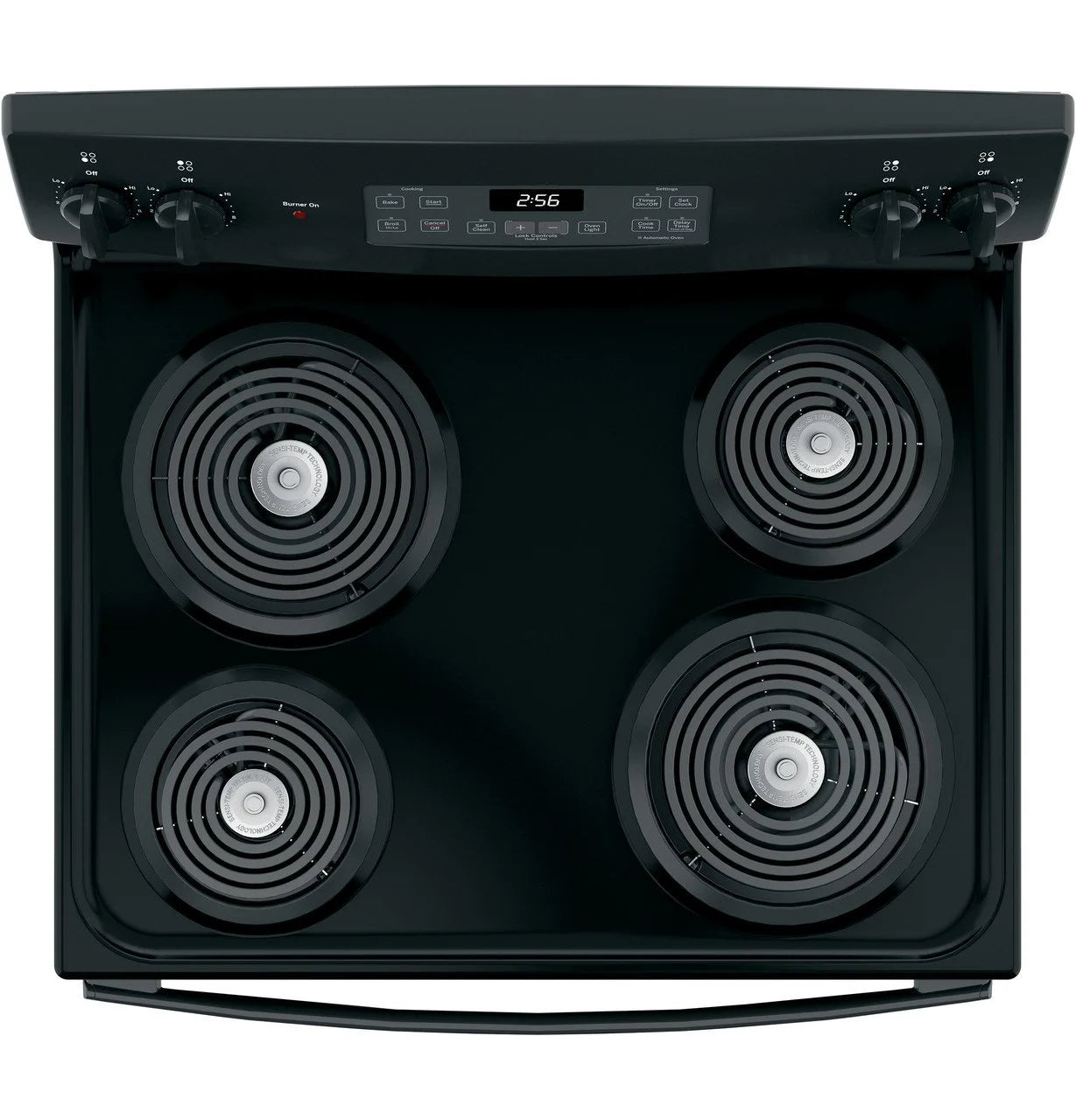 GE 30″ Freestanding Electric Range JB256DMBB - image 5
