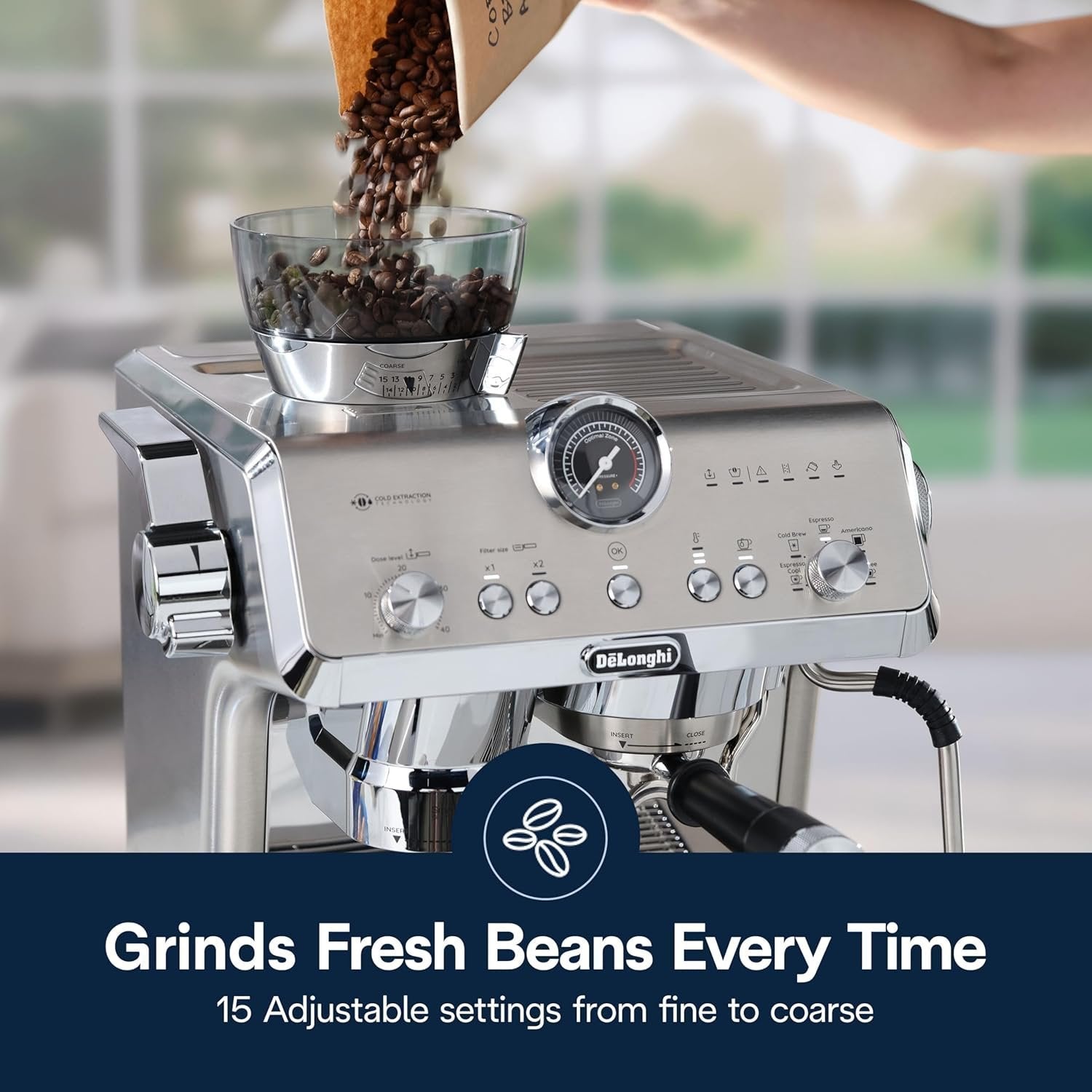 De’Longhi La Specialista Opera Espresso Machine with Cold Brew - image 2