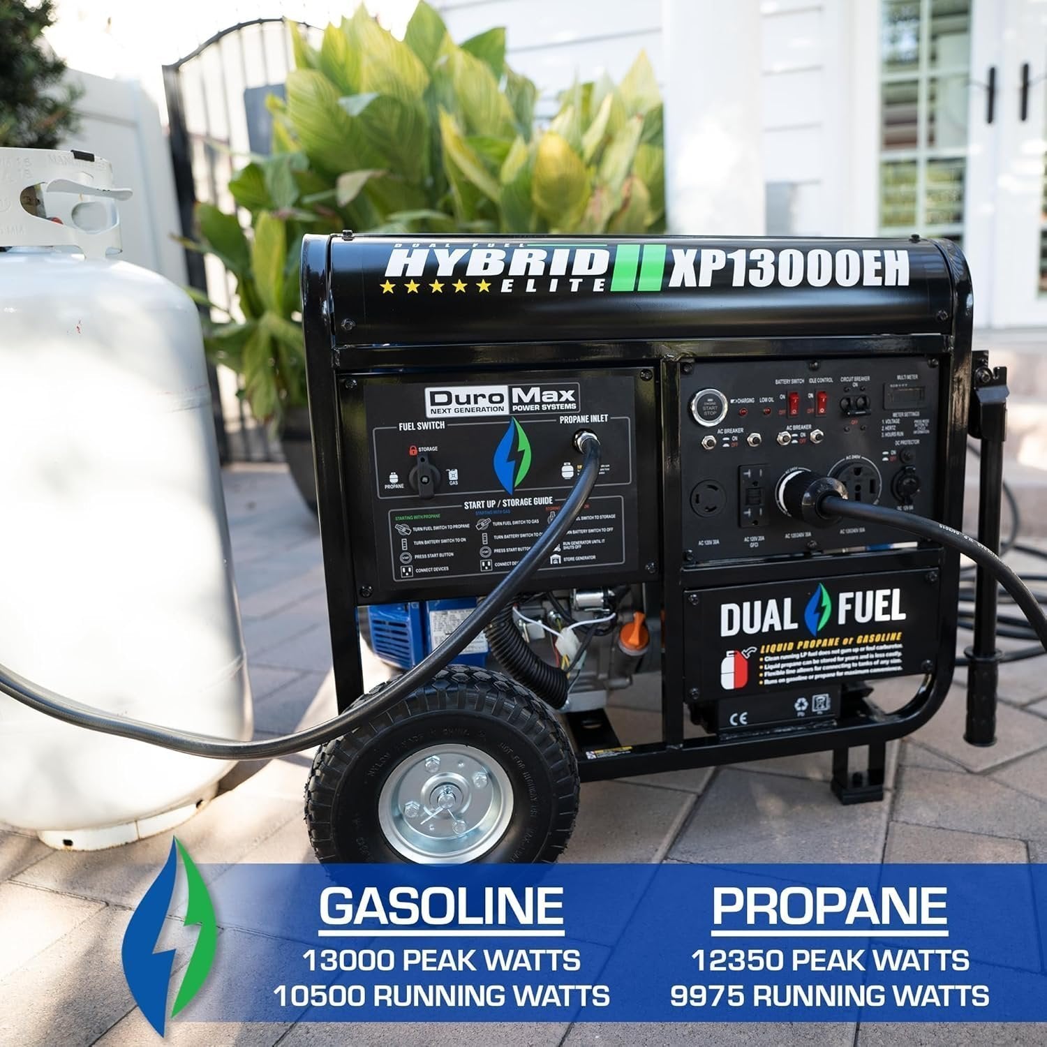 DuroMax XP13000EH 13,000 Watt Dual Fuel Portable Generator - image 4