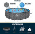 Bestway APX 365 16ft x 48 inches Round Above Ground Pool Set - image 5