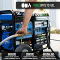 DuroMax 13,000 Watt Tri Fuel Portable HXT Generator XP13000HXT - image 4