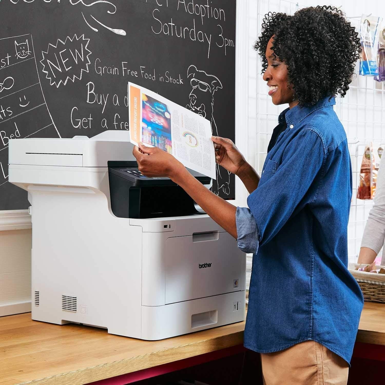 Brother MFC-L8900CDW Business Color Laser All-in-One Printer - image 4