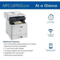 Brother MFC-L8905CDW Wireless Color Laser Printer - image 3