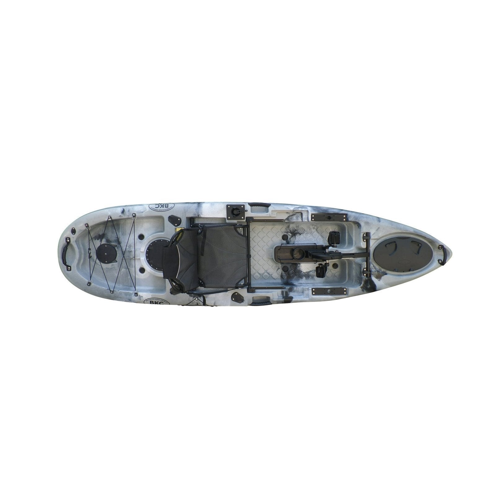 BKC PK11 10.6′ Single Propeller Pedal Drive Fishing Kayak - image 2