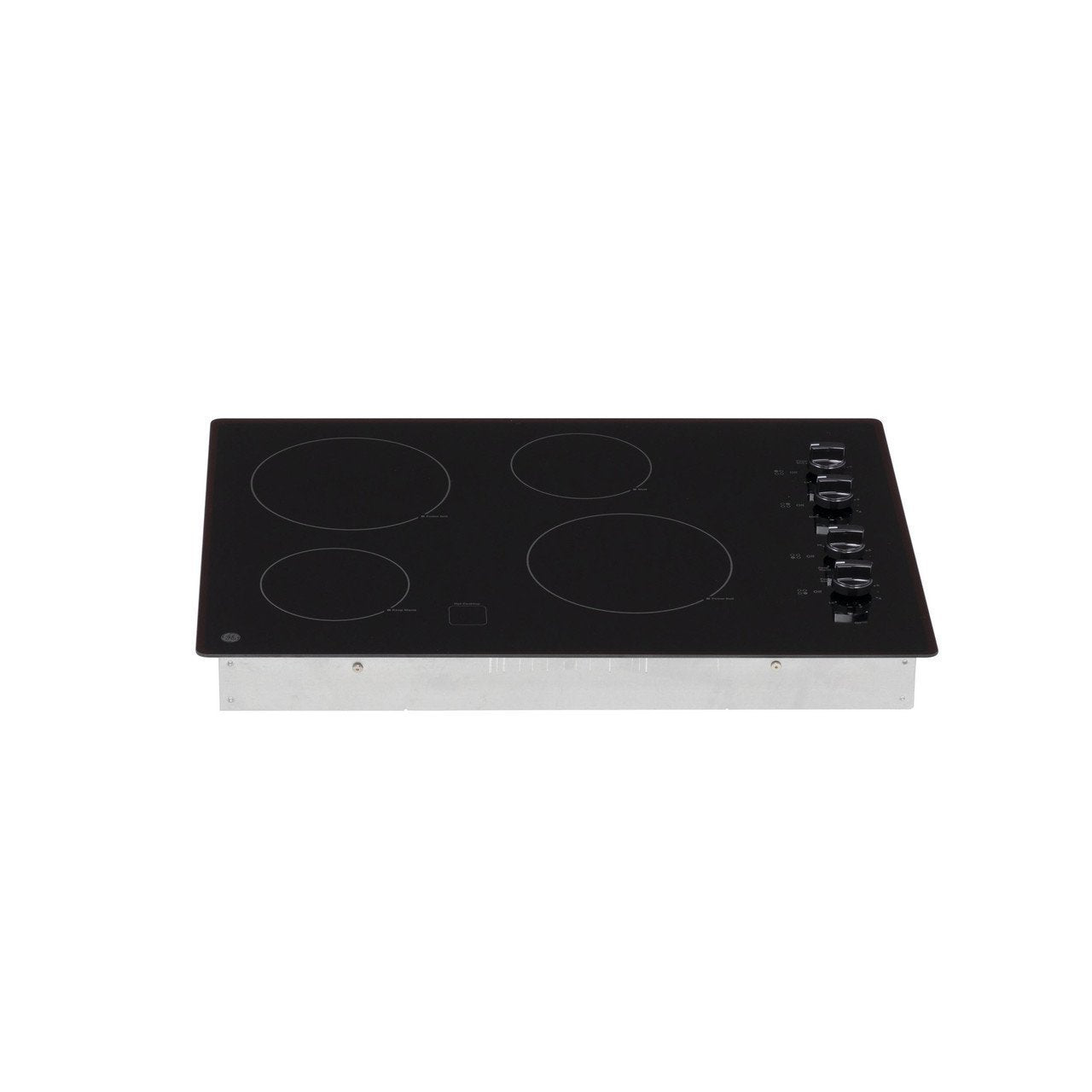 GE 30″ Built-In Knob Control Electric Cooktop JP3030DWBB - image 2