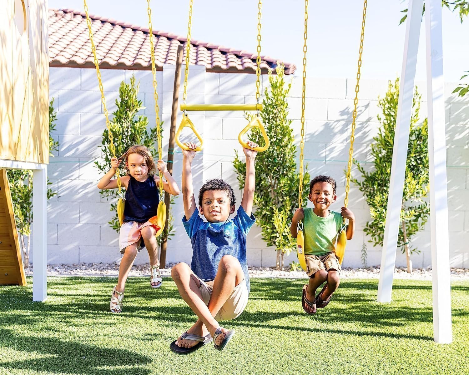 Avenlur Forest Modern Backyard Outdoor Swing Set - image 2