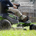 Greenworks 60V 42″ Cordless Battery CrossoverT Riding Lawn Mower - image 3