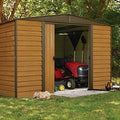 Arrow WR1012 Woodridge EG Steel Storage Shed, 10 by 12-Feet - image 3